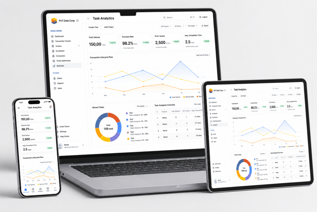 PnT Data Dashboard Ui